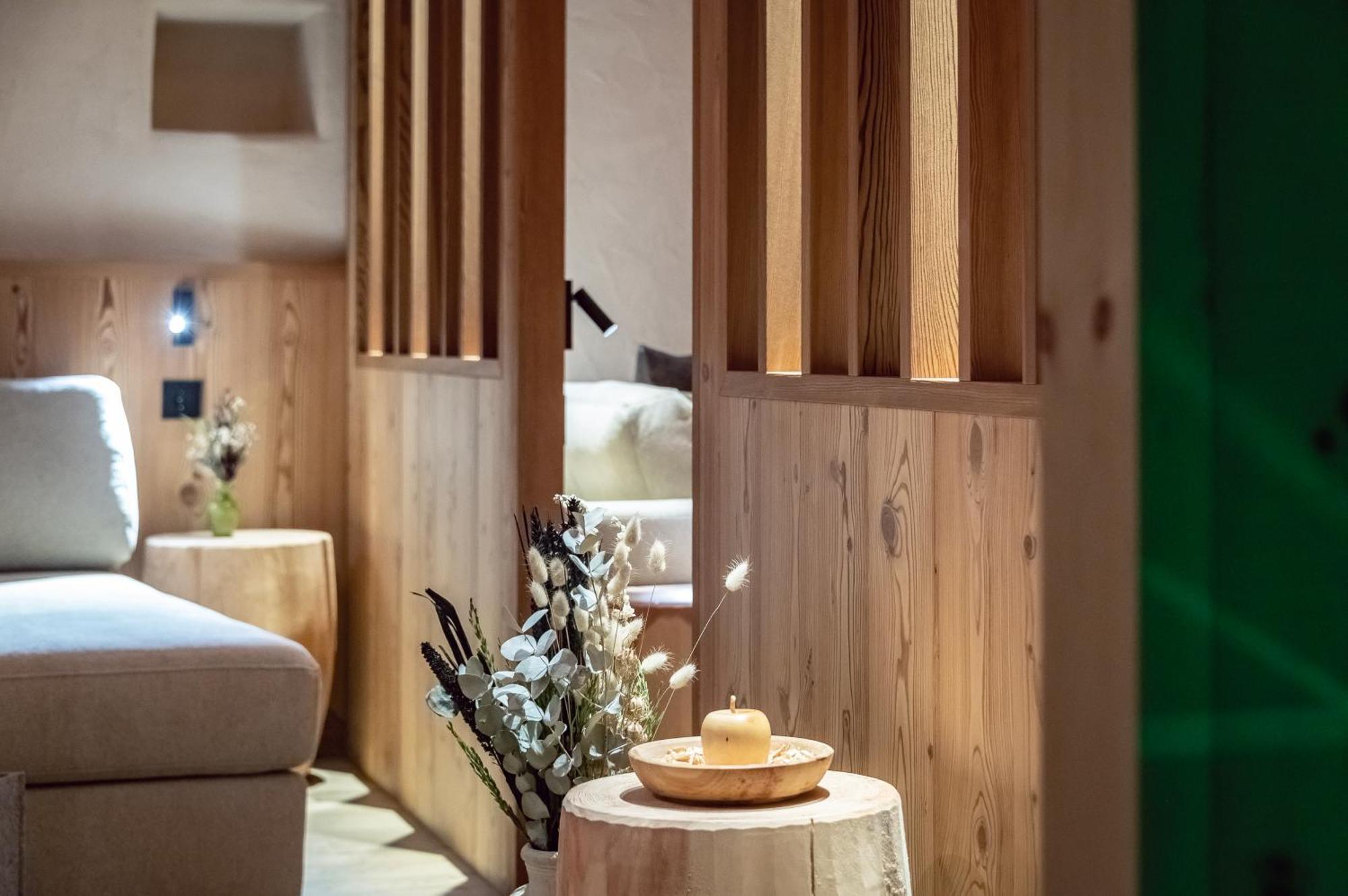 Trinnerhof- Hof Chalets Und Obsthof Mit Zimmer Natz-Schabs Buitenkant foto