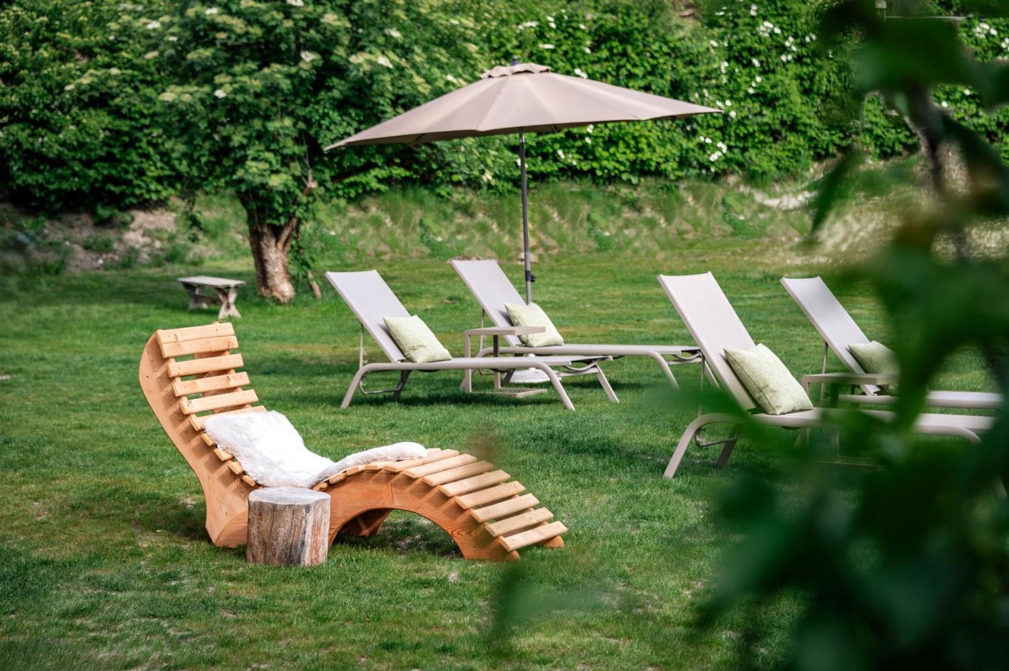 Trinnerhof- Hof Chalets Und Obsthof Mit Zimmer Natz-Schabs Buitenkant foto