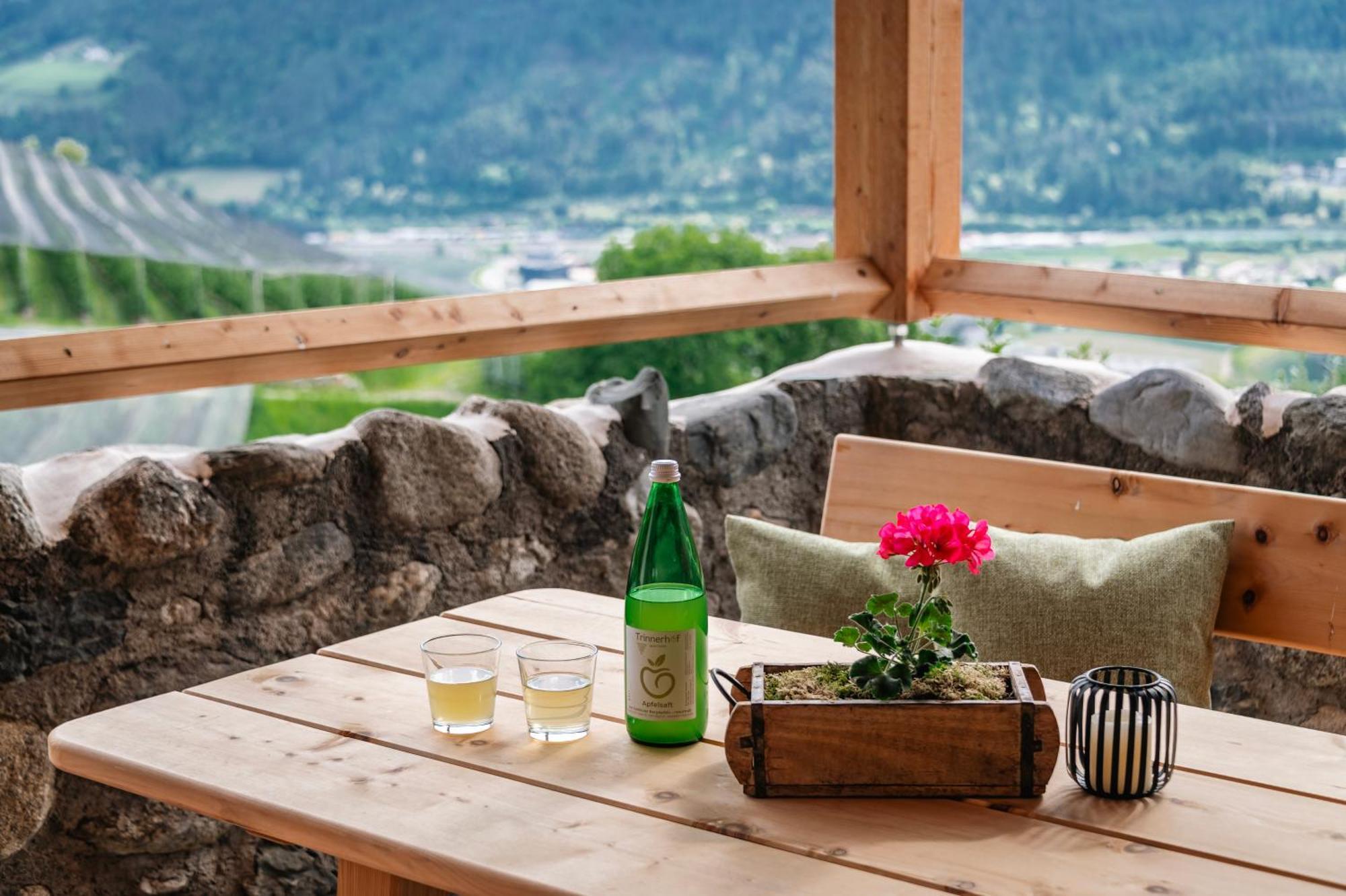 Trinnerhof- Hof Chalets Und Obsthof Mit Zimmer Natz-Schabs Buitenkant foto
